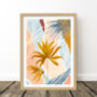 Botanical Abstract Print Set – Hand‑Painted Collage Trio, thumbnail 10 of 12