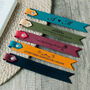Personalized Leather Bookmark Engraved Handmade Gift, thumbnail 1 of 5