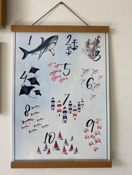 Nautical Number Poster, 3 of 5