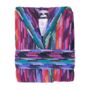 Women's Hooded Cotton Dressing Gown Multicolour, thumbnail 4 of 4