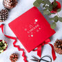 Minimalist Christmas Gift Box With Personalised Name, thumbnail 1 of 6
