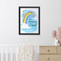 Personalised Kid's Rainbow Wall Print, thumbnail 8 of 12