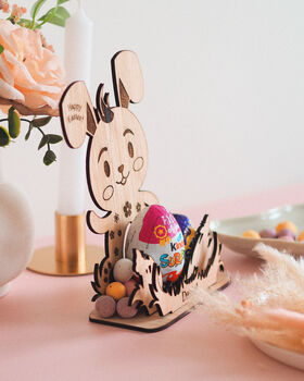 Personalised Easter Bunny Egg Holder, 9 of 10