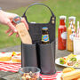 Personalised Faux Leather Bottle Carrier Set, thumbnail 2 of 7