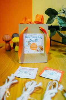 D.I.Y. Macrame Keyring Kit, 4 of 5