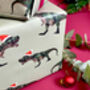 Christmas Dino Wrapping Paper, thumbnail 2 of 2