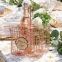 Personalised Copper Four Section Bottle Holder, thumbnail 1 of 9