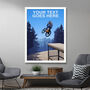 Personalised Mountain Bike Jump Poster, thumbnail 3 of 7