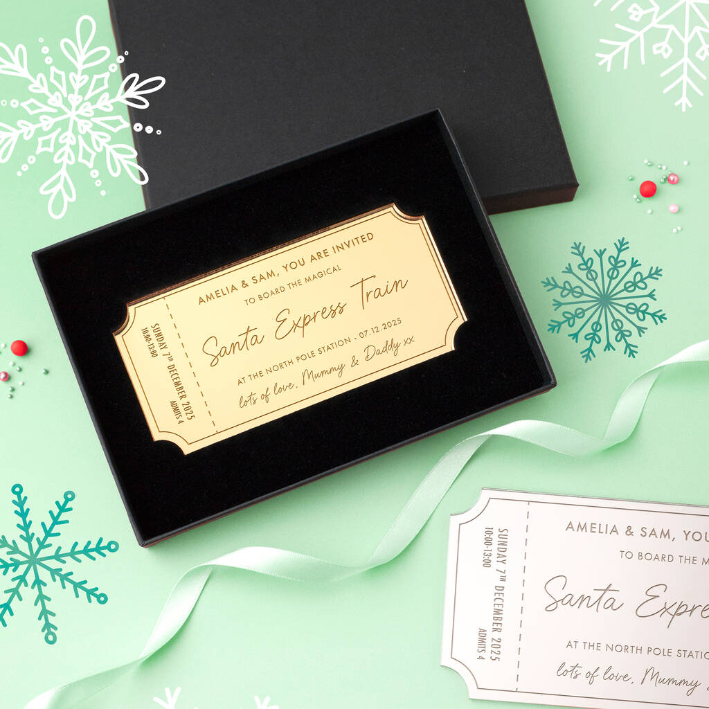 Santa Express Train Visit Gift Voucher, 1 of 2