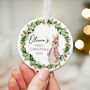 Baby's First Christmas Ornament Ceramic Keepsake, thumbnail 6 of 7