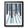 'In The Woods' Art Print In Coastal Blue, thumbnail 6 of 6