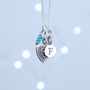 Personalised Sterling Silver Birthstone Necklace, thumbnail 1 of 12