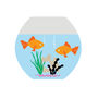 'Best Fishes In Your New Home' Greetings Card, thumbnail 2 of 2