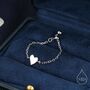Sterling Silver Heart Soft Ring, thumbnail 1 of 9