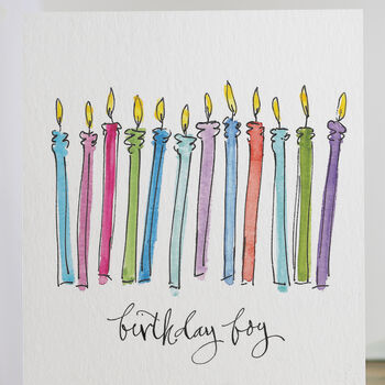 Birthday Card For Men 'Birthday Boy!' By Gabrielle Izen Design ...