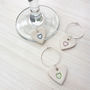 Heart Wine Charms, thumbnail 3 of 3