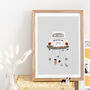 'Happily Ever After' Personalised Wedding Print, thumbnail 1 of 6