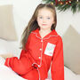 Personalised Christmas Letter To Santa Pocket Pyjamas, thumbnail 8 of 12