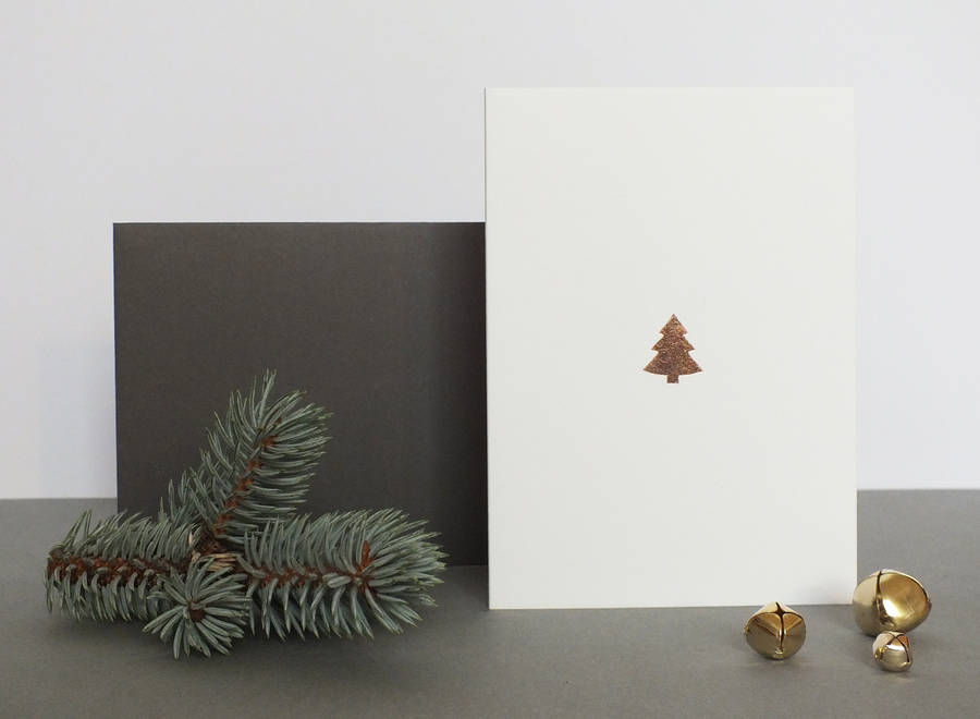 Christmas Tree Greetings Card By DEAR TO ME STUDIO | notonthehighstreet.com