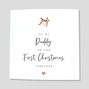 1st Christmas Card For Daddy, 2 of 3