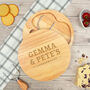 Personalised Couples Cheese Board Set, thumbnail 2 of 7