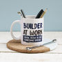 Personalised At Work Ceramic Mug, thumbnail 2 of 3