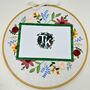 Flower Frame Embroidery Kit, thumbnail 6 of 7