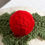 Christmas Pudding Knitting Kit, thumbnail 5 of 11