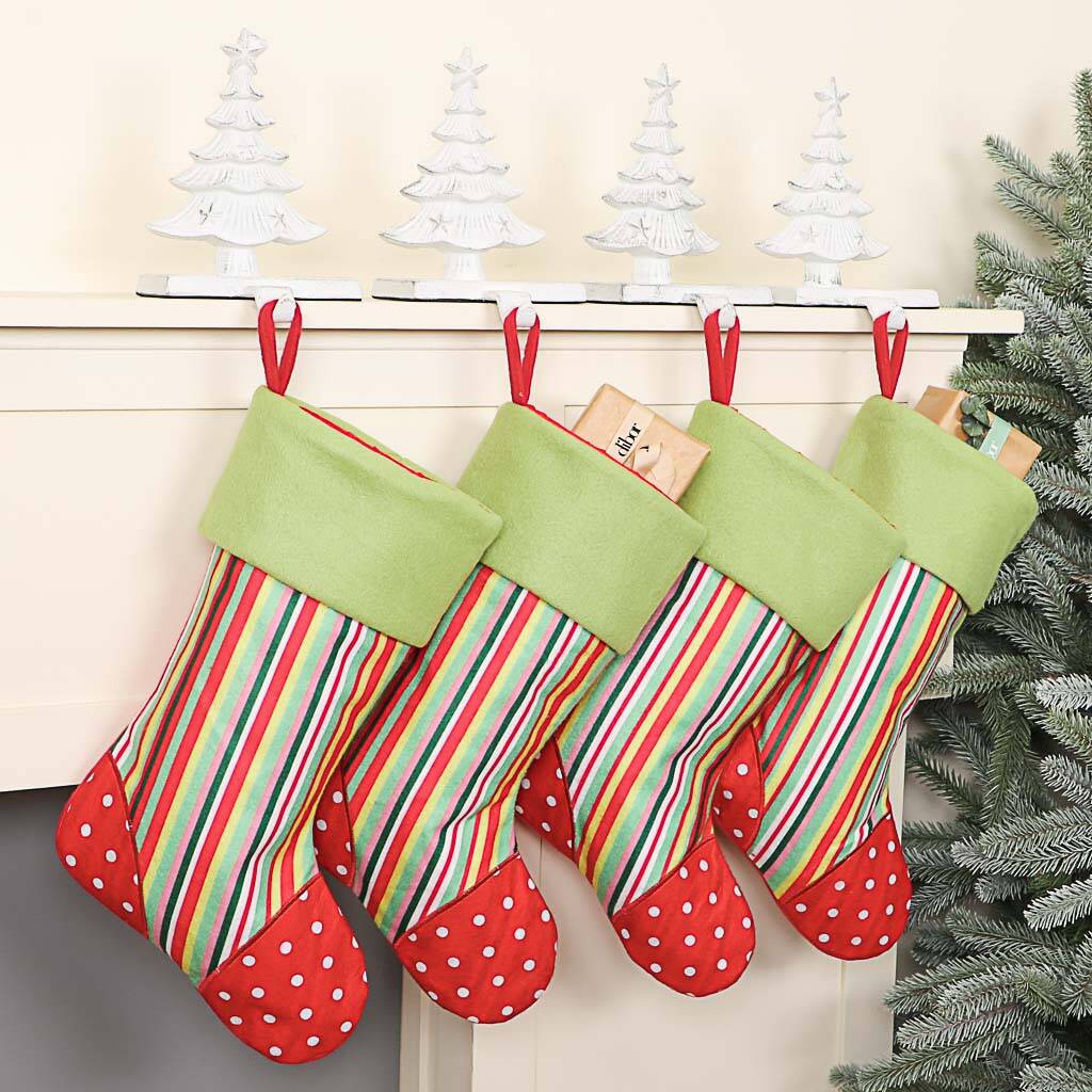 Playful Patterns Four Family Christmas Stockings By Dibor ...