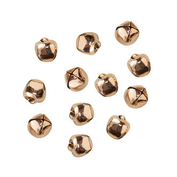 Rose Gold Bell Confetti Decorations, 2 of 3
