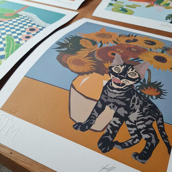 Tiger And Cub Print, 9 of 11