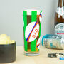 Personalised Rugby Name Printed Pint Glass, thumbnail 1 of 8