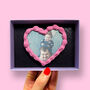 Edible Photo Heart Letterbox Cookie, thumbnail 4 of 7