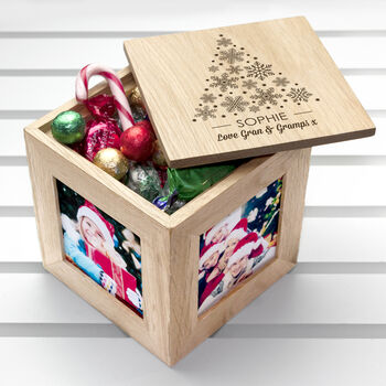Personalised Christmas Photo Cube, 10 of 12