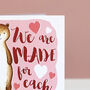 Made For Each Otter Valentine's Card, thumbnail 7 of 8