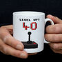 'Level Up' Personalised Age Birthday Mug, thumbnail 1 of 4