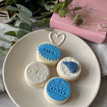 Personalised Father's Day Chocolate Coated Oreo Gift, 10 of 12