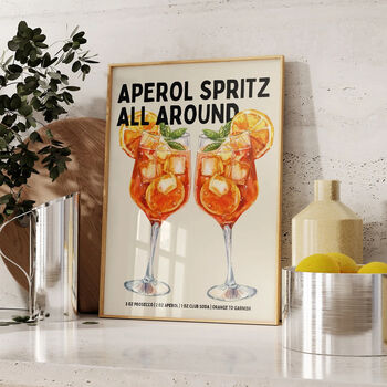 Aperol Spritz Print, 2 of 3