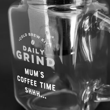 Personalised Coffee Cold Brew Kit, 5 of 7