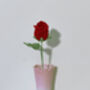 Valentine Rose Crochet Flower, thumbnail 2 of 6