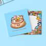Dim Sum Campfire Birthday Card | Cute Greeting Cards, thumbnail 2 of 4