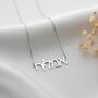 Necklace With Hebrew Name, thumbnail 4 of 8