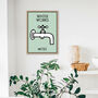 Monopoly Water Works Bathroom Print, thumbnail 2 of 9