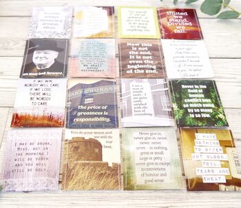 Winston Churchill Tea Gift Set | Handmade British Gift For History Lovers, 11 of 12