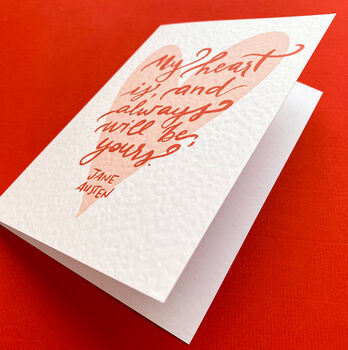 Personalised Valentine's Greeting Card, 4 of 5