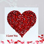 Red Butterfly Heart I Love You Card, thumbnail 1 of 10