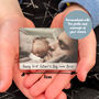 First Father's Day Personalised Ceramic Photo Magnet, thumbnail 1 of 1