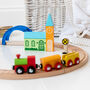 Personalised Wooden City And Countryside Train Set, thumbnail 5 of 6