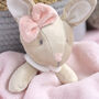 Personalised Bunny Comforter For Baby, thumbnail 5 of 5