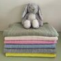 Personalised 100% Cashmere Baby Blanket Gift Boxed, thumbnail 2 of 12